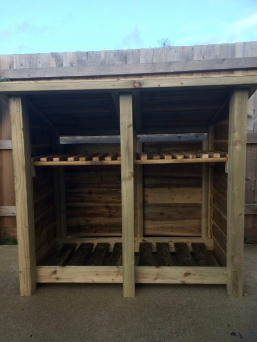 Gidleigh 6ft Double Bay log store